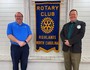 President Josh and member-speaker, Todd Holder